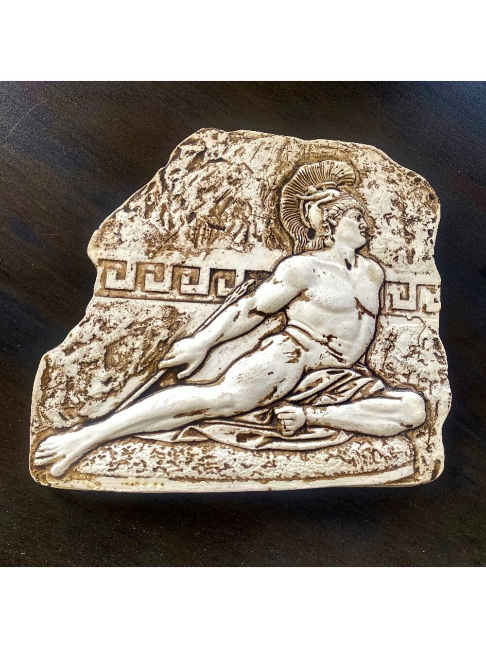 Billi’s Art Greece Achilles Wall Plaque Handmade Greek Mythology Decor